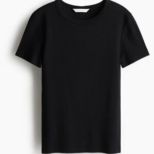 H&M Black Short Sleeve Tee